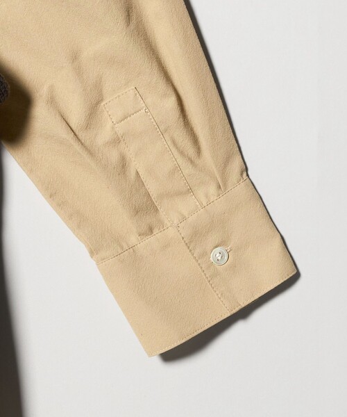 green label relaxing(グリーンレーベルリラクシング)の「ニット ベスト × シャツ ワンピース セット(シャツワンピース・レディース・オフホワイト/ブラウン系/ダークグレー・FREE)」の18枚目の写真