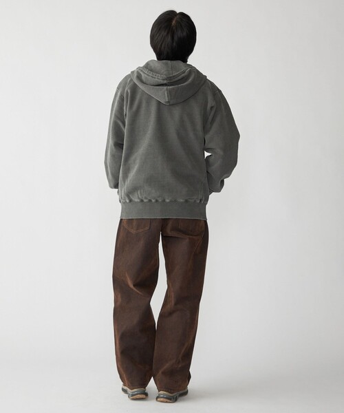 SHIPS（シップス）の「Redwood Classics: 16オンス フェード ジップ パーカ（パーカー・メンズ・ケリーグリーン/ライトパープル/ダークグレー/ライトグレー・SMALL/LARGE/MEDIUM）」の19枚目の写真