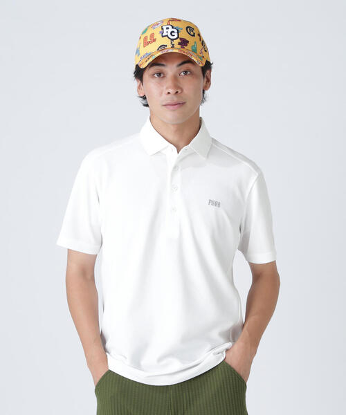 セール】ハイエアーパームタイプカノコ半袖ポロシャツ（ポロシャツ