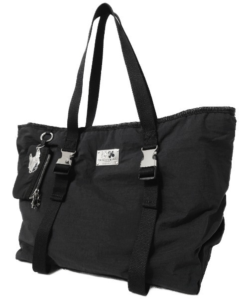 CRYSTAL BALL(クリスタルボール)の「ミニポーチ&トートバッグ(トートバッグ・レディース・カーキ/ブラック・FREE)」の5枚目の写真