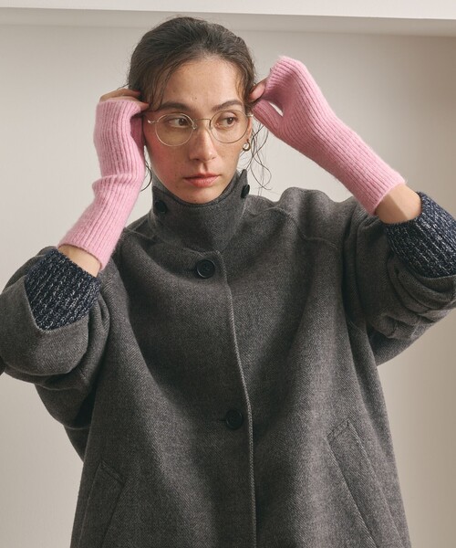 BEAUTY&YOUTH UNITED ARROWS（ビューティーアンドユースユナイテッドアローズ）の「ソフト フィンガーレス グローブ（手袋・レディース・モカ/ライトピンク/グレー系/オフホワイト・FREE）」の22枚目の写真