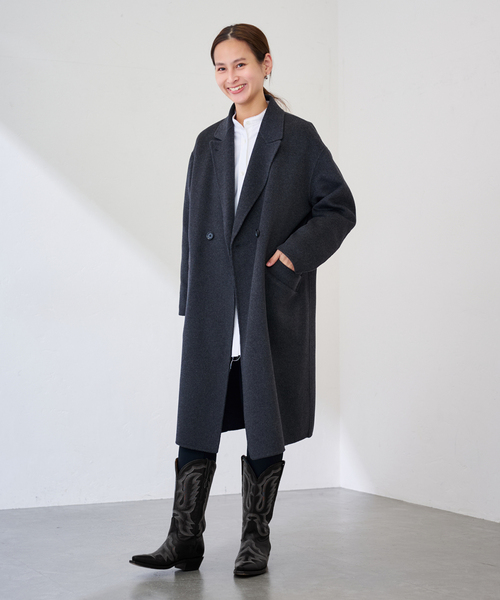 FRAMeWORK（フレームワーク）の「LUCCHESE WOMENS,Sage ウエスタンブーツ（ブーツ・レディース・ブラック/ブラウン・24cm）」の3枚目の写真