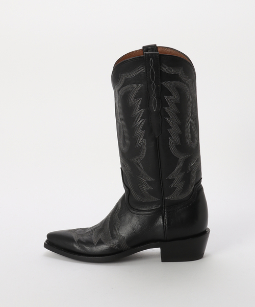 FRAMeWORK（フレームワーク）の「LUCCHESE WOMENS,Sage ウエスタンブーツ（ブーツ・レディース・ブラック/ブラウン・24cm）」の7枚目の写真