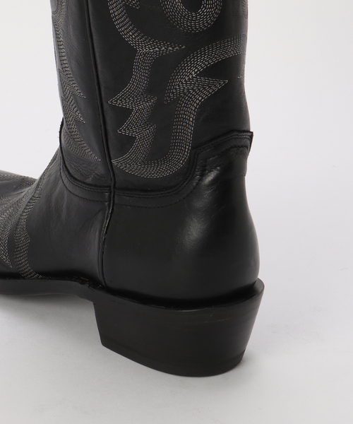 FRAMeWORK（フレームワーク）の「LUCCHESE WOMENS,Sage ウエスタンブーツ（ブーツ・レディース・ブラック/ブラウン・24cm）」の10枚目の写真