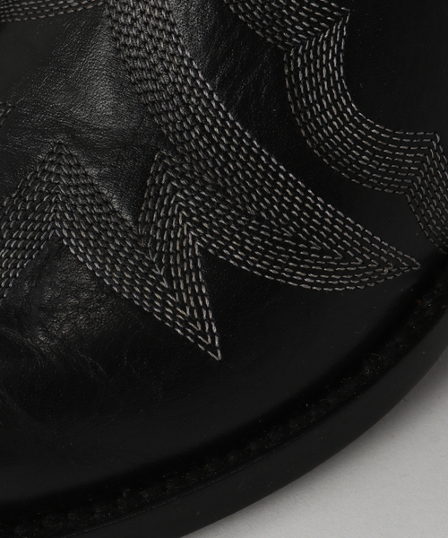 FRAMeWORK（フレームワーク）の「LUCCHESE WOMENS,Sage ウエスタンブーツ（ブーツ・レディース・ブラック/ブラウン・24cm）」の14枚目の写真