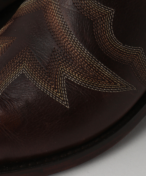 FRAMeWORK（フレームワーク）の「LUCCHESE WOMENS,Sage ウエスタンブーツ（ブーツ・レディース・ブラック/ブラウン・24cm）」の16枚目の写真