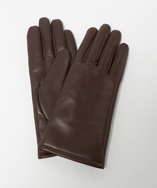 Steven Alan＞レザー カシミヤライニング グローブ（手袋）｜Steven
