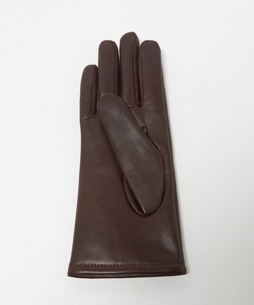 Steven Alan(スティーブンアラン)の「<Steven Alan>レザー カシミヤライニング グローブ(手袋・レディース・ダークグリーン/ダークブラウン・FREE)」の3枚目の写真