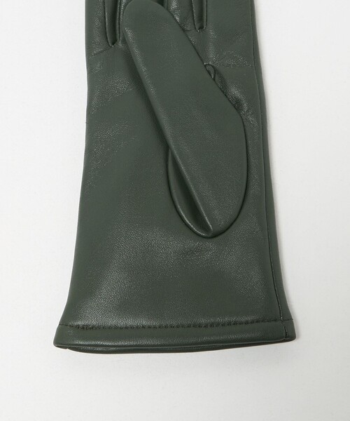 Steven Alan(スティーブンアラン)の「<Steven Alan>レザー カシミヤライニング グローブ(手袋・レディース・ダークグリーン/ダークブラウン・FREE)」の8枚目の写真