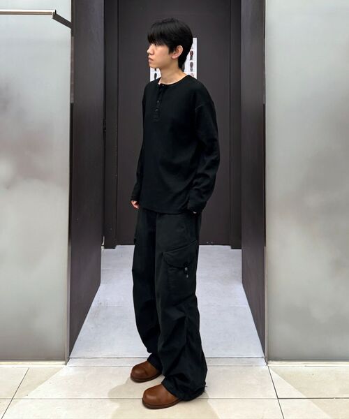 INSILENCE(インサイロンス)の「リブヘンリーネックロングスリーブ ホワイト(Tシャツ/カットソー・レディース・その他・LARGE/SMALL/MEDIUM)」の6枚目の写真