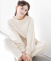 Dita（ディータ）の「裏シャギーストレッチトレーナー×ロングパンツセット（ルームウェア/パジャマ・メンズ）」