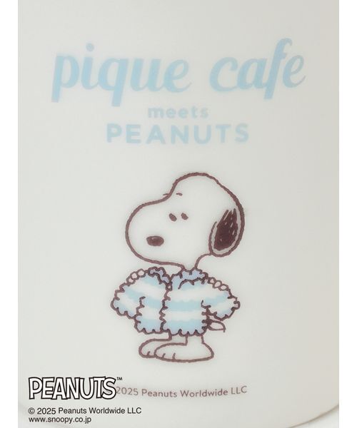 gelato pique(ジェラートピケ)の「【PEANUTS】オリジナルアート マグカップ(グラス/マグカップ/タンブラー・レディース・ライトブルー/キャメル・F)」の5枚目の写真