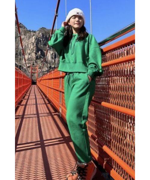 THE GREEN LAB（ザグリーンラボ）の「エッセンシャルジョガーパンツ [グリーン]（スウェットパンツ・メンズ・その他・SMALL/LARGE）」の6枚目の写真