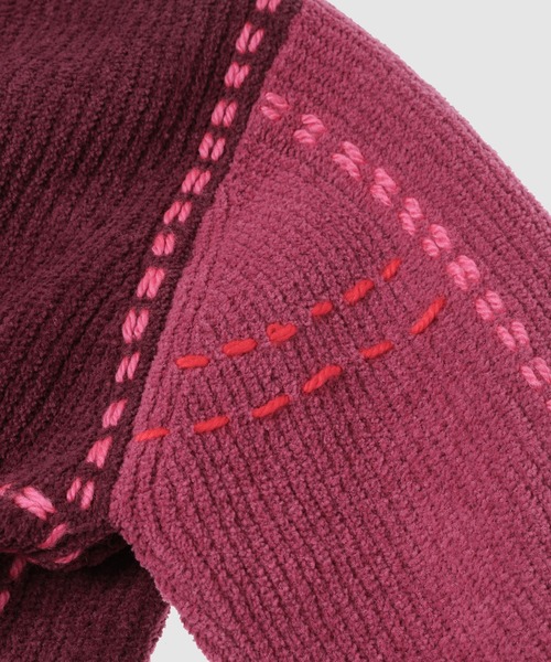 PHINGERIN（フィンガリン）の「PG1 POCKET CARDIGAN（カーディガン/ボレロ・メンズ・バーガンディー/ベージュ/ネイビー・M/L）」の15枚目の写真