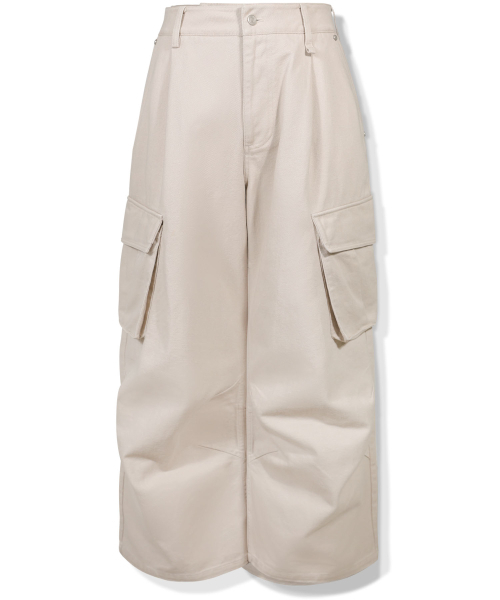 GUBIN(グビン)の「コットンダートカーゴパンツ(その他パンツ・レディース・その他・LARGE/MEDIUM)」の1枚目の写真
