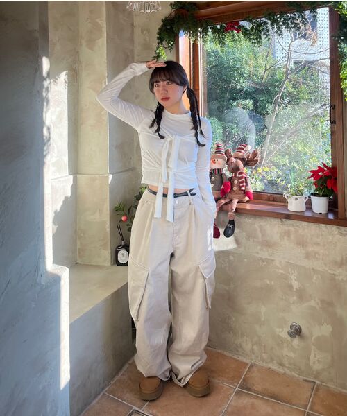 GUBIN(グビン)の「コットンダートカーゴパンツ(その他パンツ・レディース・その他・LARGE/MEDIUM)」の19枚目の写真