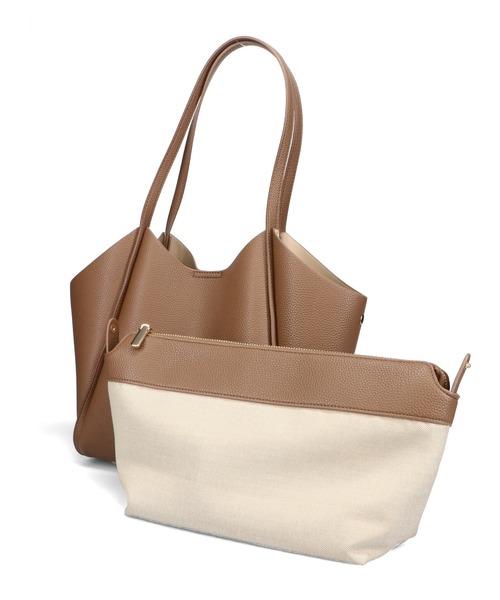 MISCH MASCH（ミッシュマッシュ）の「インバッグ付きトートバッグ（トートバッグ・レディース・ブラック/ブラウン・ﾌﾘ-）」の12枚目の写真