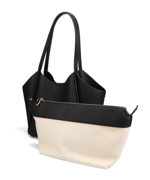 MISCH MASCH（ミッシュマッシュ）の「インバッグ付きトートバッグ（トートバッグ・レディース・ブラック/ブラウン・ﾌﾘ-）」の13枚目の写真