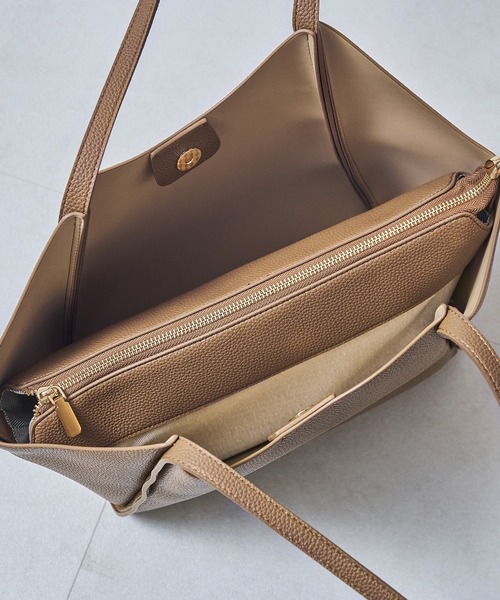 MISCH MASCH（ミッシュマッシュ）の「インバッグ付きトートバッグ（トートバッグ・レディース・ブラック/ブラウン・ﾌﾘ-）」の6枚目の写真