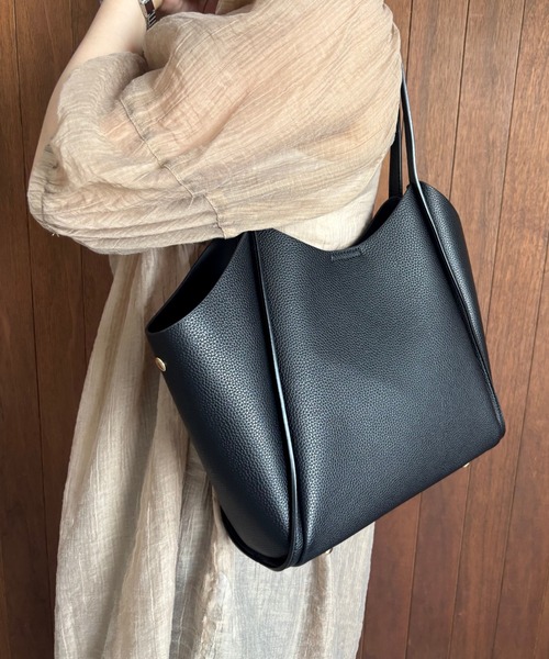 MISCH MASCH（ミッシュマッシュ）の「インバッグ付きトートバッグ（トートバッグ・レディース・ブラック/ブラウン・ﾌﾘ-）」の14枚目の写真