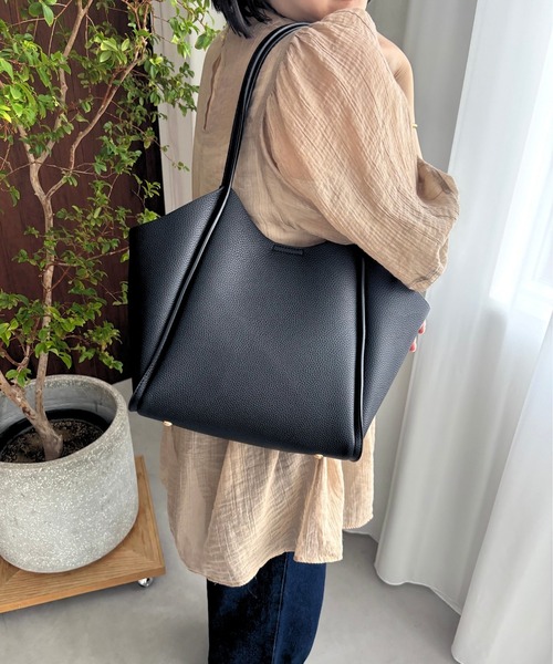 MISCH MASCH（ミッシュマッシュ）の「インバッグ付きトートバッグ（トートバッグ・レディース・ブラック/ブラウン・ﾌﾘ-）」の15枚目の写真