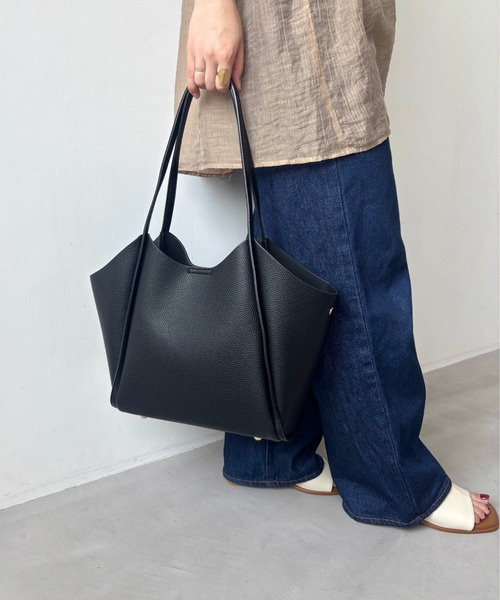 MISCH MASCH（ミッシュマッシュ）の「インバッグ付きトートバッグ（トートバッグ・レディース・ブラック/ブラウン・ﾌﾘ-）」の16枚目の写真