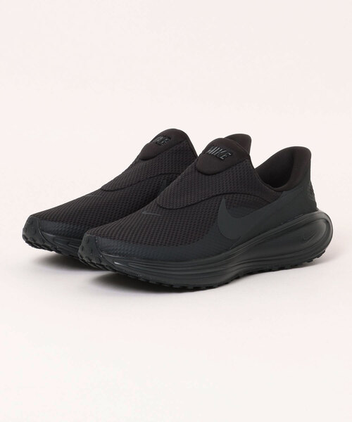 NIKE（ナイキ）の「NIKE ナイキ 【ハンズフリー】REVOLUTION 8 EASYON 軽量 メンズスニーカー(レボリューション8イージーオン) HQ2414-001 [HF] ブラック/ホワイト/アンスラサイト（スニーカー・メンズ・ブラック×ホワイト/ブラック×ブラック・25.5cm/26.0cm/26.5cm/27.0cm/27.5cm/28.0cm/29.0cm/30.0cm/31cm/25.0cm）」の2枚目の写真