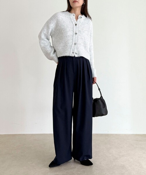 fredy emue（フレディエミュ）の「3タックハートリベットパンツ（その他パンツ・レディース・グレー/ネイビー/アイボリー・38/36）」の21枚目の写真