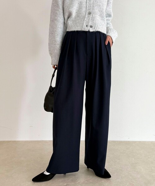 fredy emue（フレディエミュ）の「3タックハートリベットパンツ（その他パンツ・レディース・グレー/ネイビー/アイボリー・38/36）」の19枚目の写真