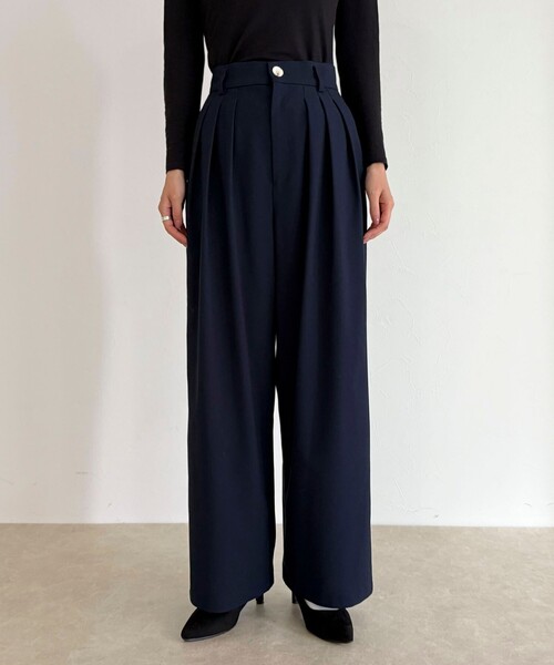 fredy emue（フレディエミュ）の「3タックハートリベットパンツ（その他パンツ・レディース・グレー/ネイビー/アイボリー・38/36）」の18枚目の写真