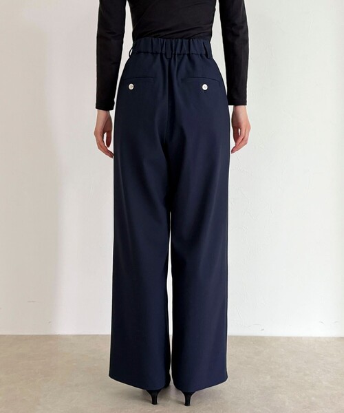 fredy emue（フレディエミュ）の「3タックハートリベットパンツ（その他パンツ・レディース・グレー/ネイビー/アイボリー・38/36）」の12枚目の写真