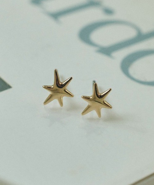 GOLDY(ゴールディ)の「【GOLDY】プチ スター ピアス 1251102(ピアス(両耳用)・レディース・ゴールド/シルバー/シルバー系その他2/ゴールド系その他2・FREE)」の1枚目の写真