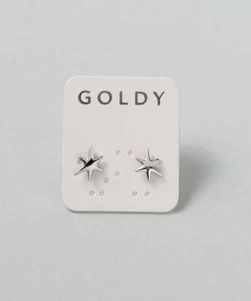 GOLDY(ゴールディ)の「【GOLDY】プチ スター ピアス 1251102(ピアス(両耳用)・レディース・ゴールド/シルバー/シルバー系その他2/ゴールド系その他2・FREE)」の5枚目の写真