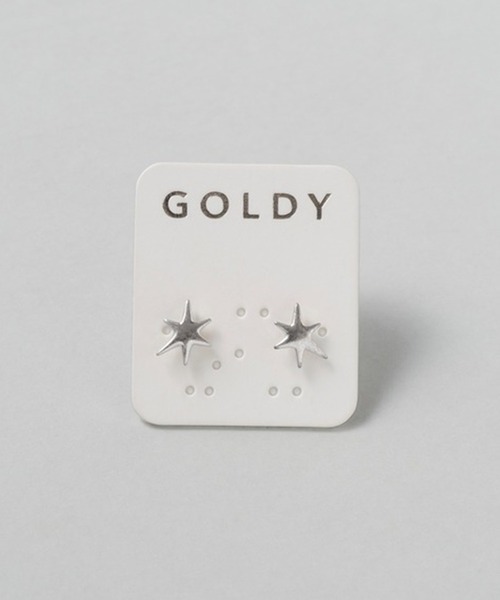 GOLDY(ゴールディ)の「【GOLDY】プチ スター ピアス 1251102(ピアス(両耳用)・レディース・ゴールド/シルバー/シルバー系その他2/ゴールド系その他2・FREE)」の6枚目の写真