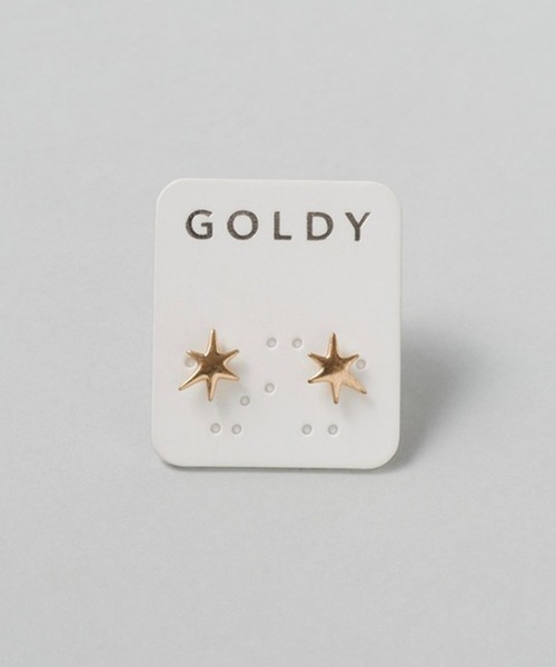 GOLDY(ゴールディ)の「【GOLDY】プチ スター ピアス 1251102(ピアス(両耳用)・レディース・ゴールド/シルバー/シルバー系その他2/ゴールド系その他2・FREE)」の8枚目の写真