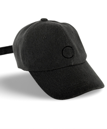 BLESSED BULLET（ブレスドブレッド）の「公虚ハイパーオーバーサイズボールキャップ - ウォッシングブラック（キャップ）」