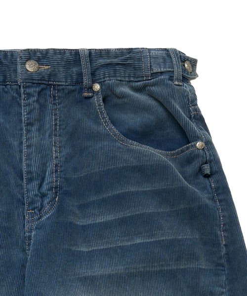 IDWS(アイドンワナセル)の「Viego Corduroy Balloon Pants Dark Indigo(その他パンツ・レディース・その他・0/1/2)」の5枚目の写真