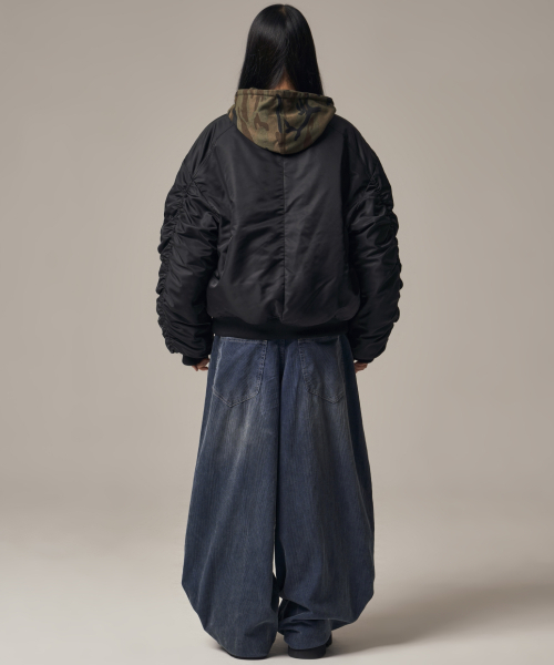 IDWS(アイドンワナセル)の「Viego Corduroy Balloon Pants Dark Indigo(その他パンツ・レディース・その他・0/1/2)」の16枚目の写真