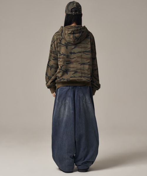 IDWS(アイドンワナセル)の「Viego Corduroy Balloon Pants Dark Indigo(その他パンツ・レディース・その他・0/1/2)」の18枚目の写真