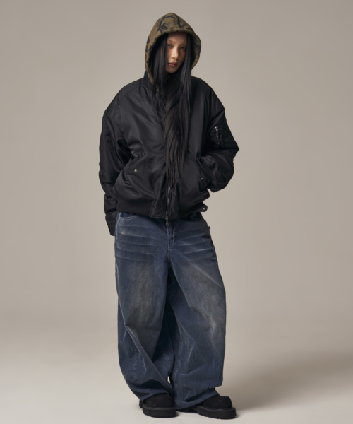 IDWS(アイドンワナセル)の「Viego Corduroy Balloon Pants Dark Indigo(その他パンツ・レディース・その他・0/1/2)」の20枚目の写真