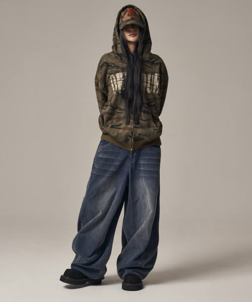 IDWS(アイドンワナセル)の「Viego Corduroy Balloon Pants Dark Indigo(その他パンツ・レディース・その他・0/1/2)」の22枚目の写真
