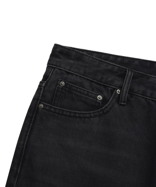 COVERNAT（カバーナット）の「ウォッシングデニムレギュラーパンツブラック（デニムパンツ・レディース・その他・LARGE/SMALL/X-LARGE/X-SMALL/MEDIUM）」の5枚目の写真