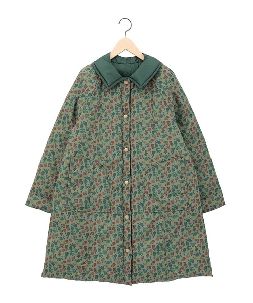 Jocomomola(ホコモモラ)の「【リバーシブル】Flor Alta ロングダウンコート(ダウンジャケット/コート・レディース・グリーン/ネイビー/マスタード・42/40)」の17枚目の写真