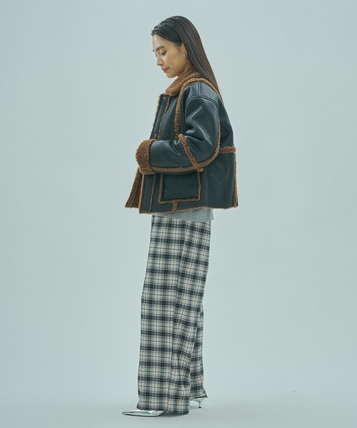 セール】FAUX MOUTON 2WAY JACKET（その他アウター）｜ROSE BUD