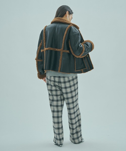 セール】FAUX MOUTON 2WAY JACKET（その他アウター）｜ROSE BUD