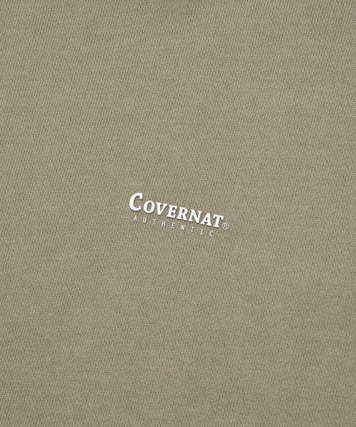 COVERNAT（カバーナット）の「オーバーサイズ スモール アセンティック ロゴ フードパーカー ベージュ（パーカー・レディース・その他・LARGE/X-LARGE/MEDIUM/SMALL）」の6枚目の写真