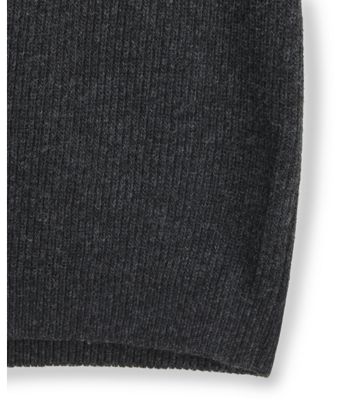 BESLOW(ビースロー)の「CASHMERE BLENDED CREW NECK CARDIGAN MELANGE CHARCOAL(カーディガン/ボレロ・メンズ・その他・SMALL/MEDIUM/LARGE/X-LARGE)」の4枚目の写真