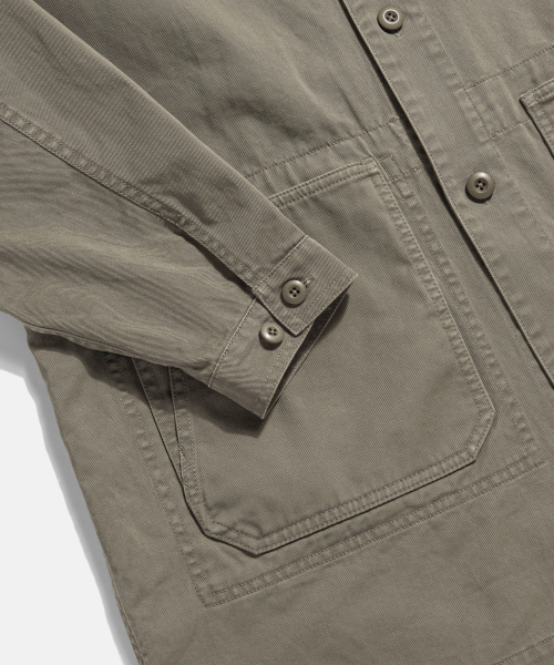 ESPIONAGE（エスピオナジ）の「Washed Doctor Jacket Dark Beige（ミリタリージャケット・レディース・その他・MEDIUM/LARGE/X-LARGE）」の9枚目の写真