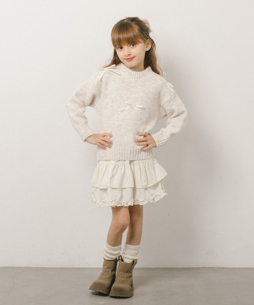 URBAN CHERRY（アーバンチェリー）の「スエードショートブーツ（ブーツ・キッズ・ベージュ/ブラウン・18.0cm/22.5cm/22.0cm/21.0cm/20.0cm/19.0cm）」の16枚目の写真