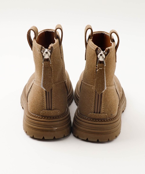 URBAN CHERRY（アーバンチェリー）の「スエードショートブーツ（ブーツ・キッズ・ベージュ/ブラウン・18.0cm/22.5cm/22.0cm/21.0cm/20.0cm/19.0cm）」の7枚目の写真